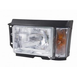 Faro proiettore H4 guida - sx