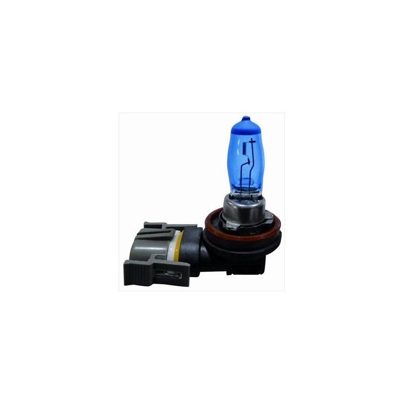 Kit Lampade alogene H11 HOD crystal white effetto Xenon 6000K Kit Lampade alogene H11 HOD crystal white effetto Xenon 6000K