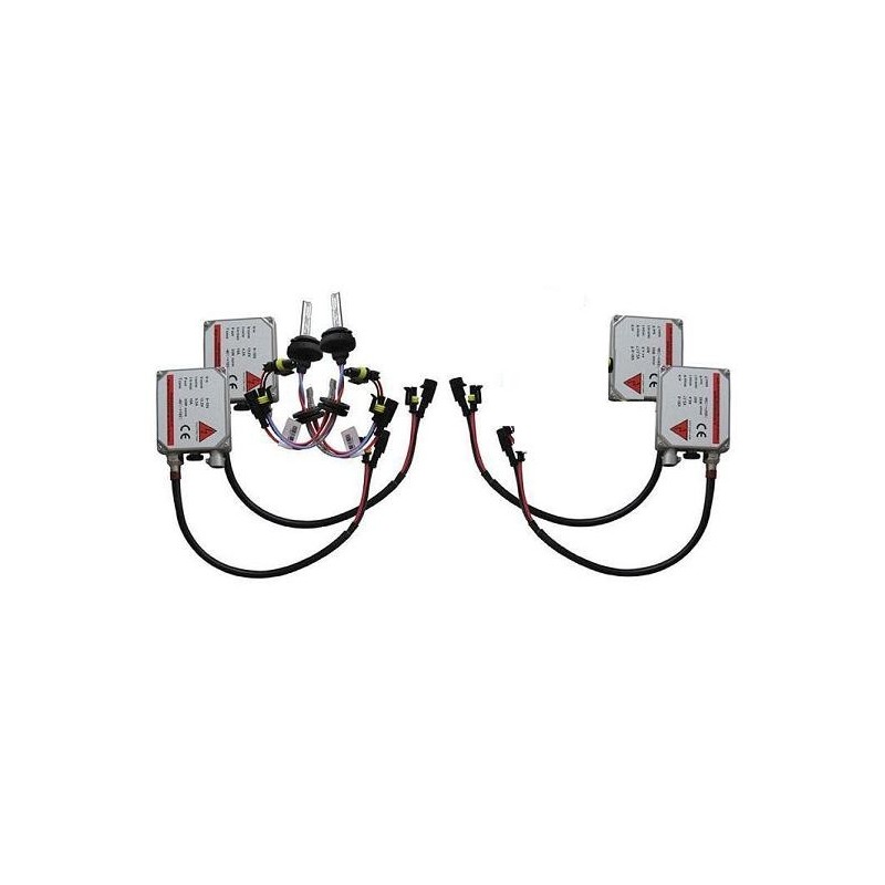 Kit Xenon H4-4 biluce 24 V 6000K a 4 centraline Kit Xenon H4-4 biluce 24 V 6000K a 4 centraline
