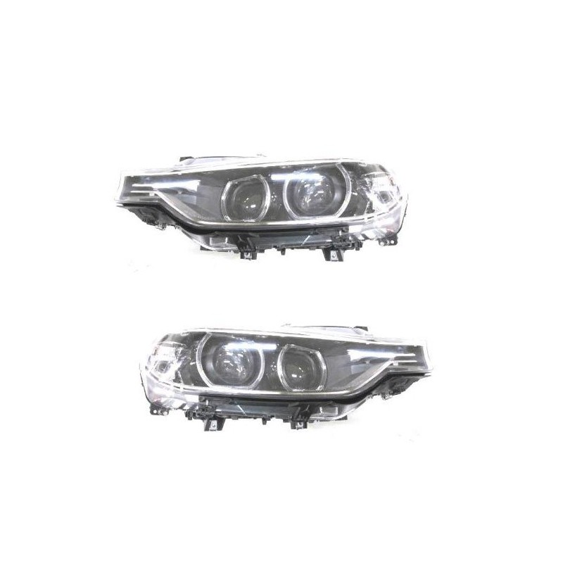 Kit proiettore H7-H7 con lenticolare a led dx + sx Kit proiettore H7-H7 con lenticolare a led dx + sx