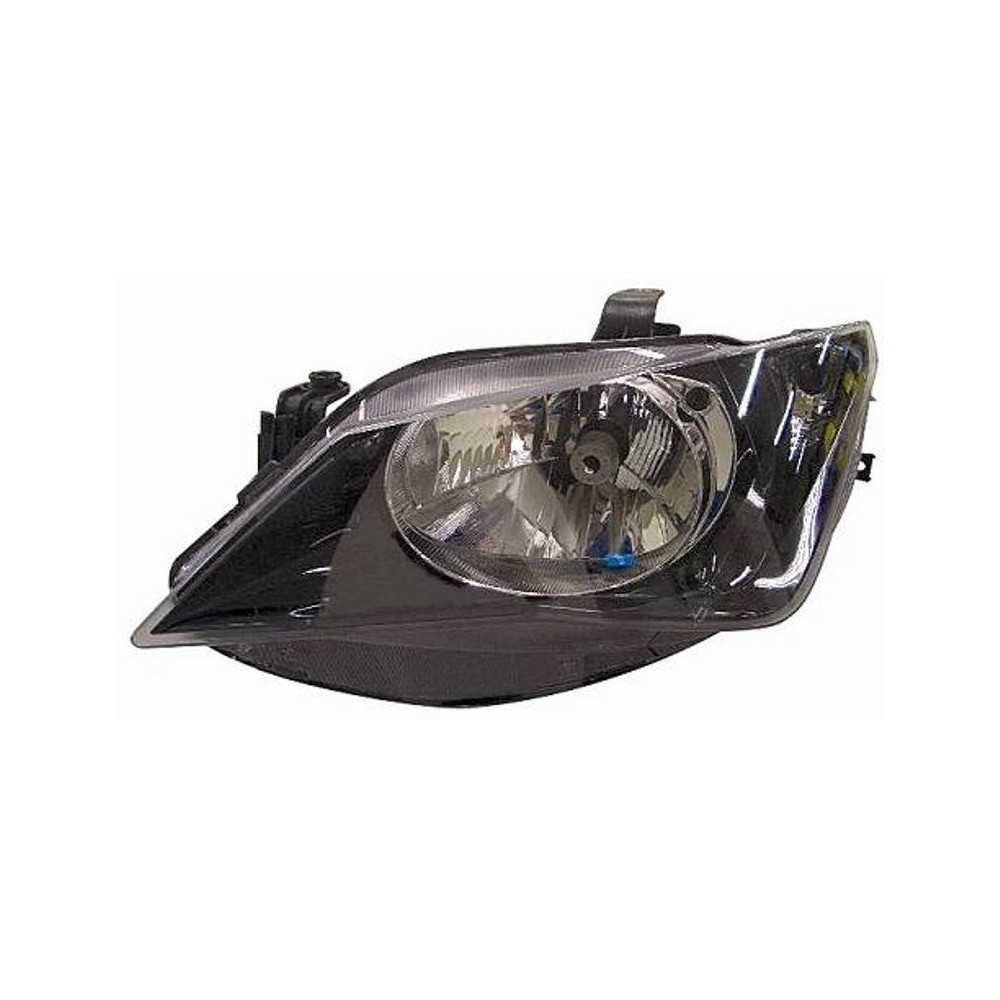 Farale Proiettore Anteriore Sinistro (Lato Guida) Per Opel Astra J - Modello 2013 - Parabola Nera Lucida - Codice 7432508623635
