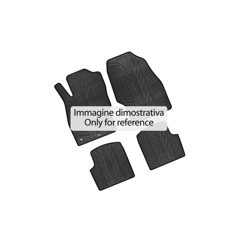 Set tappeti su misura in gomma Bmw Serie 4 Cabrio Coupe F32 F33 10/2013 in poi Set tappeti su misura in gomma Bmw Serie 4 Cabrio Coupe F32 F33 10/2013 in poi