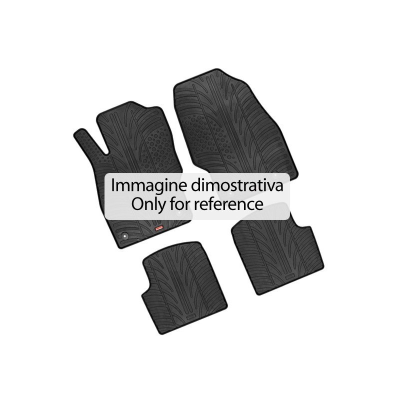 Set tappeti su misura in gomma Renault Espace 05/2015 in poi Set tappeti su misura in gomma Renault Espace 05/2015 in poi