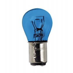 12V Blue Dyed Glass Lampada...