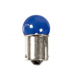 12V Blue Dyed Glass Lampada...