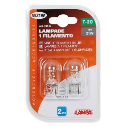 12V Lampada zoccolo vetro -...