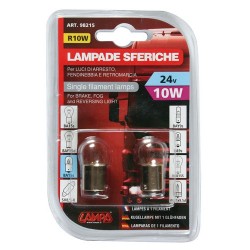 24V Lampada sferica - R10W...