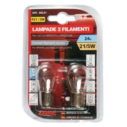 24V Lampada 2 filamenti -...