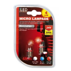 24V Micro lampada 4 Led -...