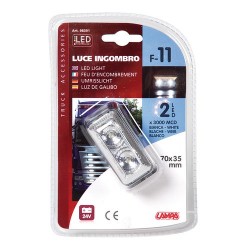Luce ingombro a 2 Led 24V -...