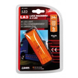 Luce ingombro a 4 Led 24V -...