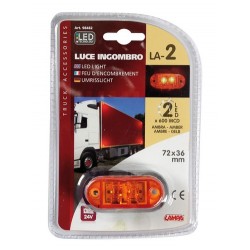 Luce ingombro a 2 Led 24V -...