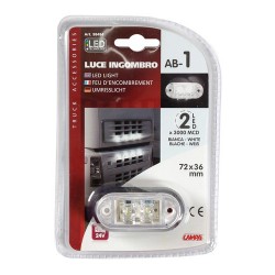 Luce ingombro a 2 Led 24V -...