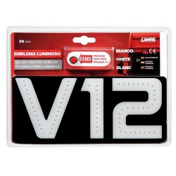 Emblema luminoso 24V - V12