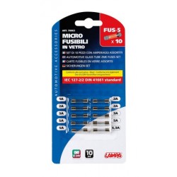 Set 10 micro-fusibili 12/32V