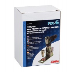 Fix-6 Staffa con perno e...