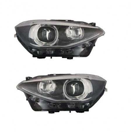 Kit proiettore H7-py21 con lenticolare a led con motorino  dx + sx