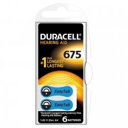 Duracell Hearing Aid 675 6 pz