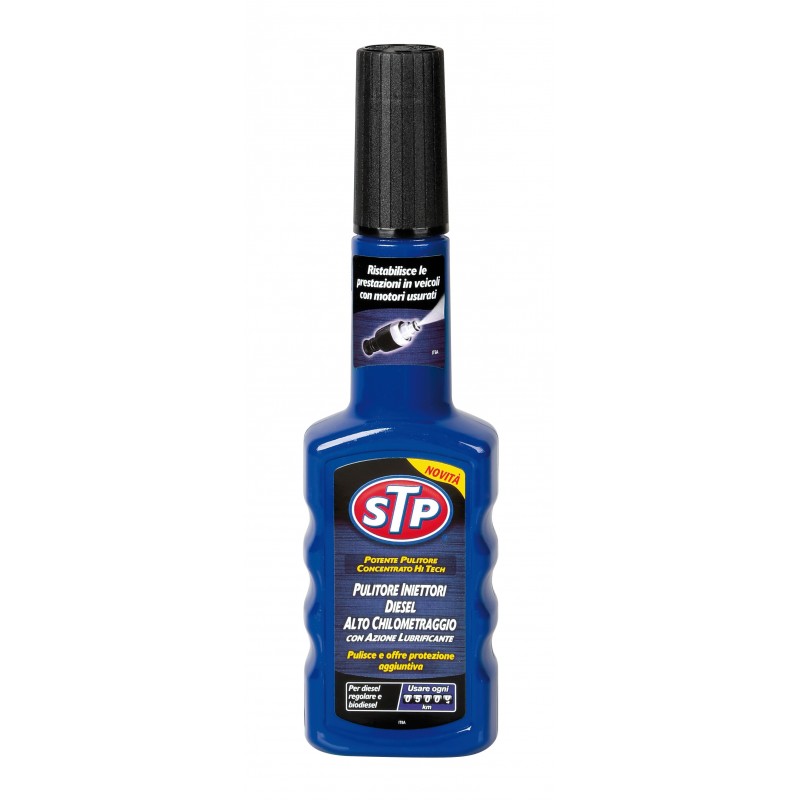 STP Pulitore iniettori diesel alto chilometraggio - 200 ml