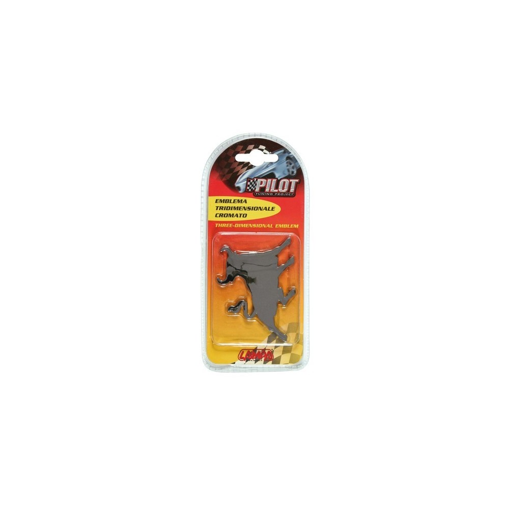 Emblema 3D cromato - 16V - Linea Originale