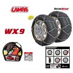 WX-9 Catene da neve 9 mm per auto gruppo 6