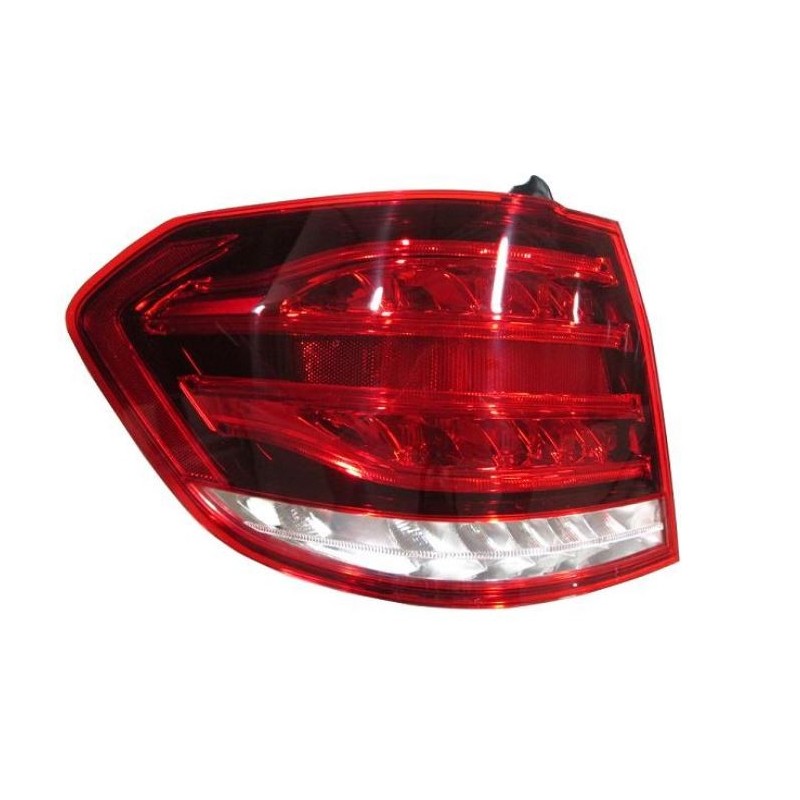 Fanale posteriore esterno a led fondo scuro guida - sx