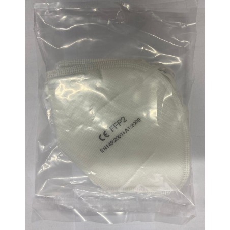 Kit 20 Mascherine filtranti FFP2 KN95 certificate  in blister da 5