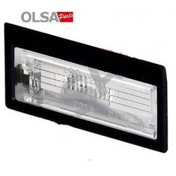 Fanale luce targa