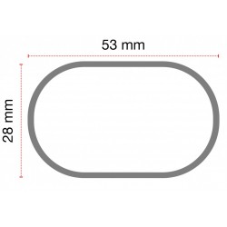 G3 Pacific Coppia di barre portatutto in acciaio 127 cm