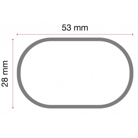G3 Pacific Coppia di barre portatutto in acciaio 127 cm