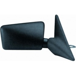 Specchietto con leva nero dx