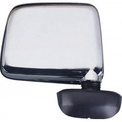 Specchietto manuale cromato dx
