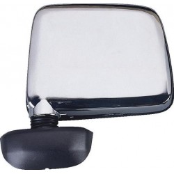 Specchietto manuale cromato sx