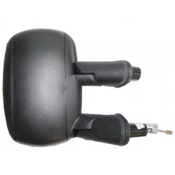Specchietto meccanico nero dx