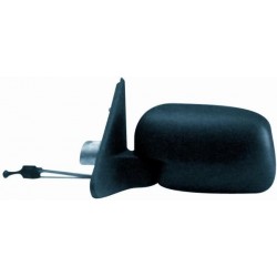 Specchietto meccanico nero sx