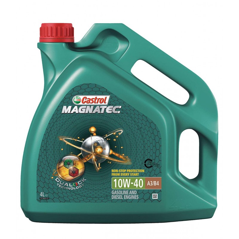 Castrol 15CA1F Castrol Magnatec olio motore 10W40 A3-B4 4 litri