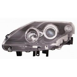 Faro proiettore H7-H7 parabola nera passeggero - dx