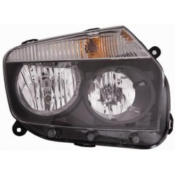 Faro proiettore H7-H1 parabola nera passeggero - dx