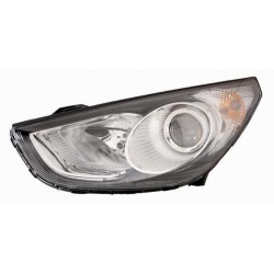 Faro proiettore H7-H7 regolazione elettrica guida - sx
