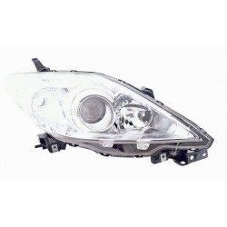 Faro proiettore H7-HB3 parabola cromata passeggero - dx
