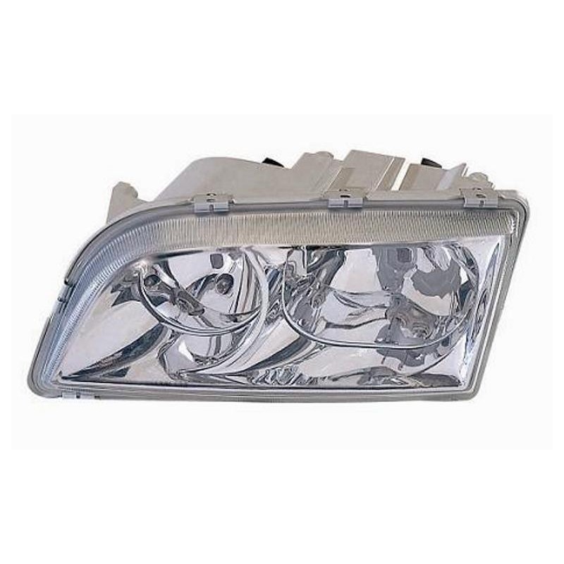 Faro proiettore H7-H7 parabola cromata passeggero - dx