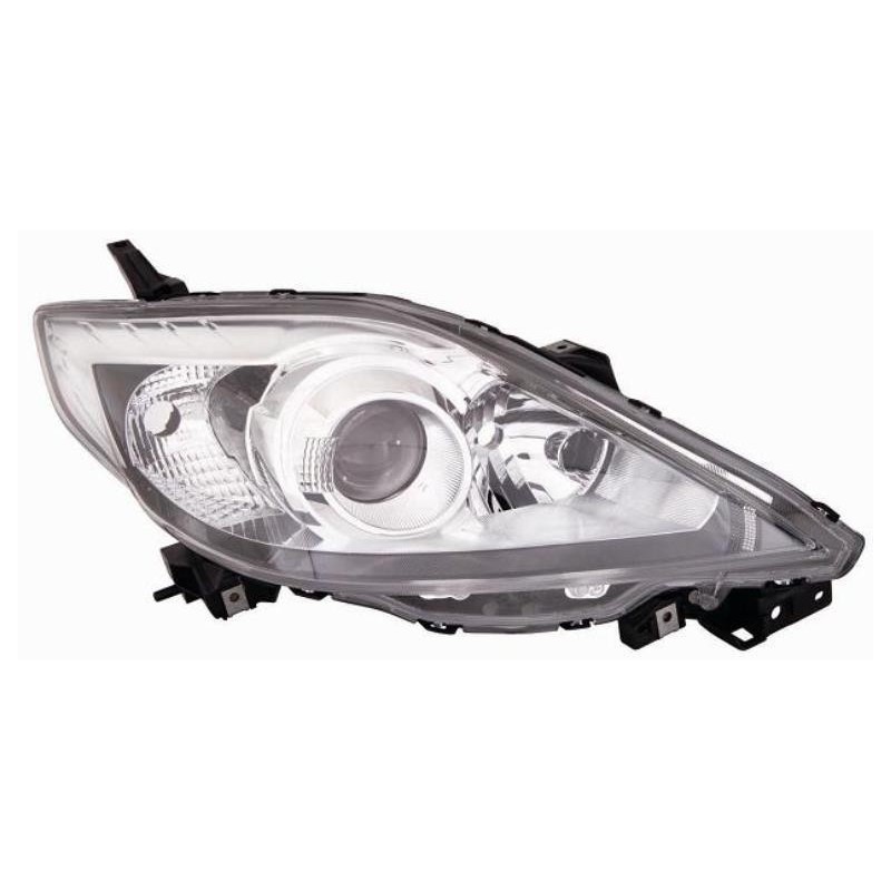 Faro proiettore H7-HB3 parabola nera passeggero - dx