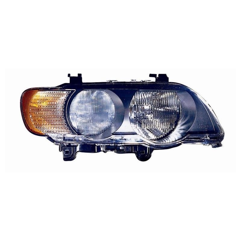 Faro proiettore H7-HB3 con motorino freccia bianca dx Faro proiettore H7-HB3 con motorino freccia bianca dx