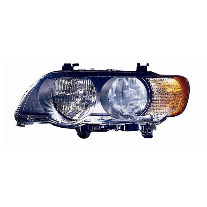 Faro proiettore H7-HB3 con motorino freccia bianca sx Faro proiettore H7-HB3 con motorino freccia bianca sx