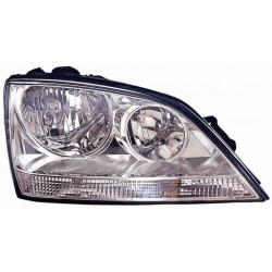 Faro proiettore H7-H1 parabola cromata passeggero dx