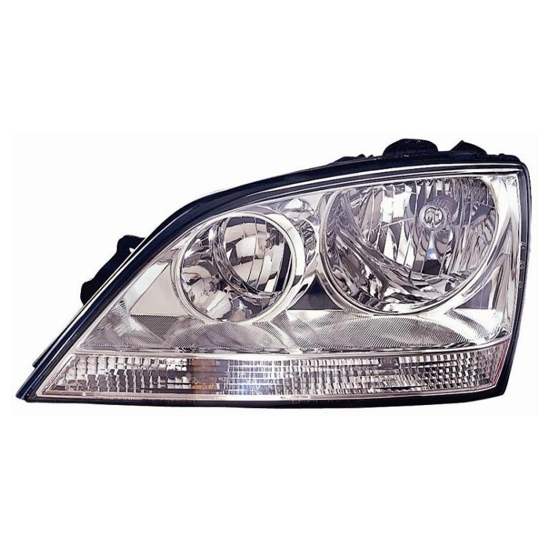 Faro proiettore H7-H1 parabola cromata guida - sx Faro proiettore H7-H1 parabola cromata guida - sx