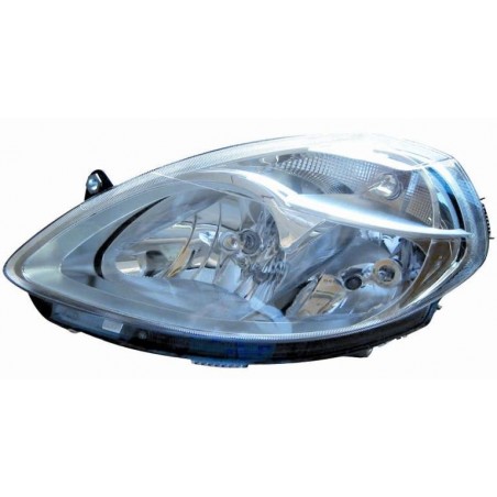 Faro proiettore H7-H3 con motorino guida - sx