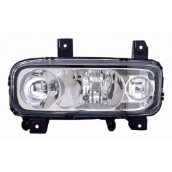 Faro proiettore H7-H1 senza fendinebbia guida - sx