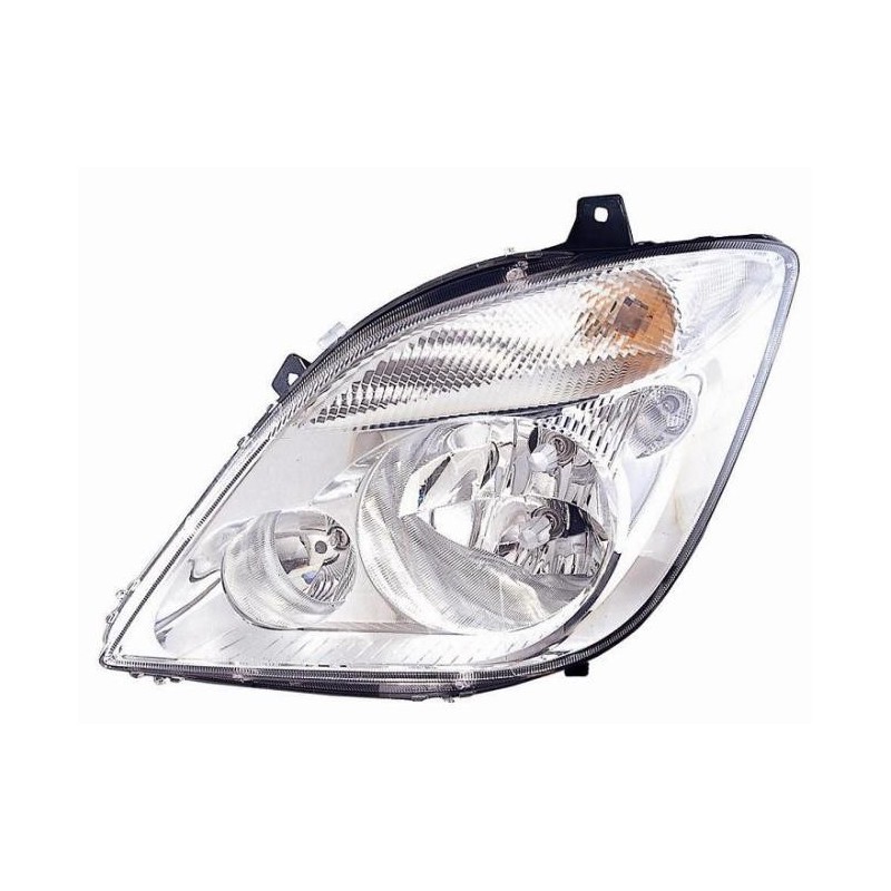 Faro proiettore H7-H7-H7 con fendinebbia sx