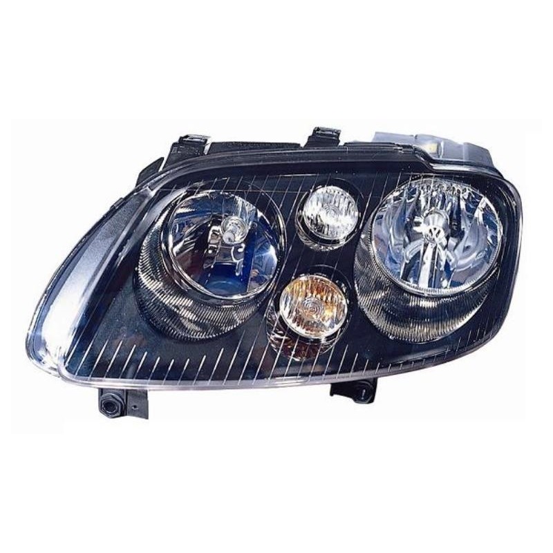 Faro proiettore H7-H7 parabola nera sx Faro proiettore H7-H7 parabola nera sx